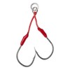 Savage Gear Double Bloody Assist Hook J Size 1/0 to