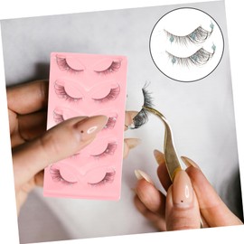 Beavorty 5 Pairs False Eyelashes Natural Look Magnetic Lash Extensions for Stage Makeup