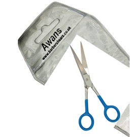 Barber Salon Scissors, Hairdressing Scissors, Shears, (Blue 6.5")