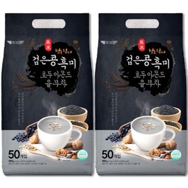 Ireefs (NS홈쇼핑)이레 검은콩 흑미 호두 아몬드 율무차 50TX2개34881194 NS Home Shopping Ire Black Bean Black Rice Walnut Almond Job's Tears Tea 50TX2 Pack 34881194