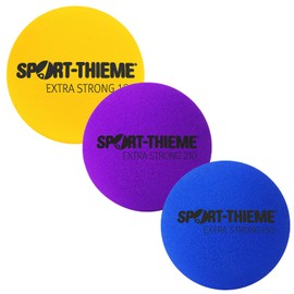 Sport-Thieme Soft Foam Ball, Extra Strong, Bounce Behaviour Very Good, Various Sizes, Tear-Resistant, Random Colour, Open-Pored Foam