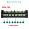 MILAPEAK 8pcs (4 Sets) 8 Positions Dual Row 600V 25A