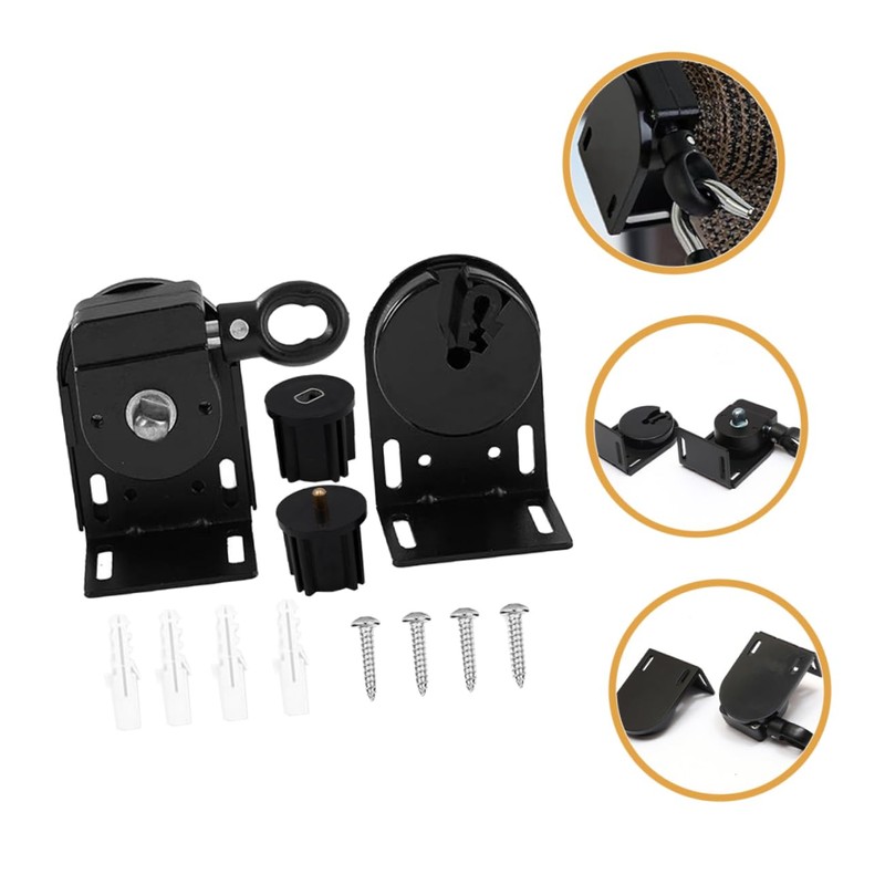 GRIRIW Roller Blinds Bracket Indoor Blinds Parts Cordless Roller Bracket
