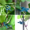 PERSZEN 60PCS Plant Clips 2 Sizes Adjusting Reusable Garden Plant