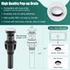 Heyalan Vessel Sink Faucet Tall Bathroom Faucet Single Handle 1