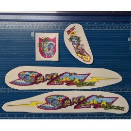 S&M Bikes Hucker bmx decals