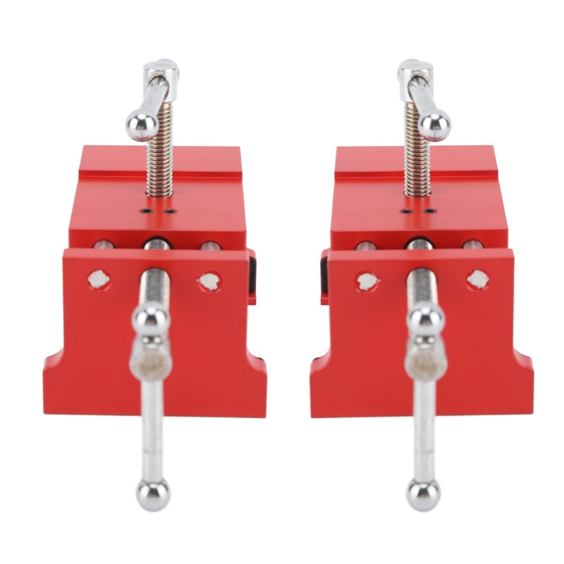 2Pcs Cabinet Clamps Firm Fixing Easy Operation Rugged Portable Face