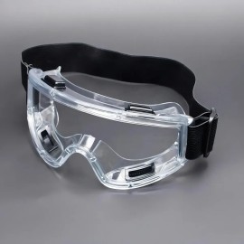 Goggles Protección Seguridad Rampart Anti-rayado Antiempaño Pack 10