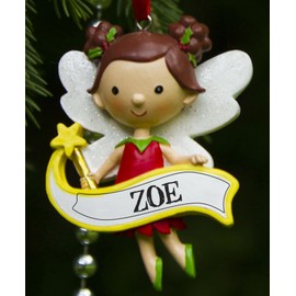 Boxer Gifts Zoe Fairy Decoration, Ceramic, Multi-Colour, 7.2 x 5 x 1 cm