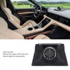 Central Console Dashboard Clock Parking Phone Number Card Aromatherapy Tube