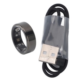 Smart Ring IP68 Waterproof Multi Sports Modes Magnetic Charging BT Sleep Monitor Ring Tarnish Type 8