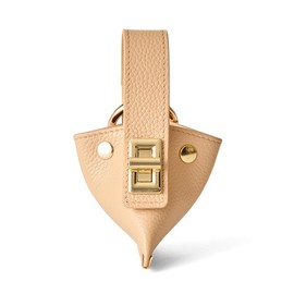 Hazel Key Holder, Key Case, Smart Key Triangle Key Charm, Women's Apricot Free, Anne