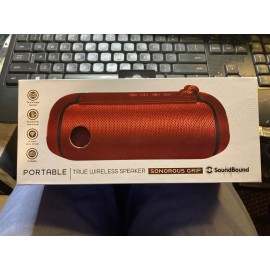 SoundBound Sonorous Wireless Bluetooth Speaker  - SHIMMERING RED