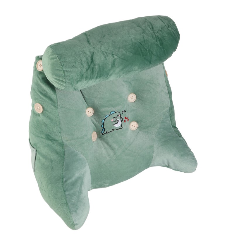 Backrest Pillow Washable Removable Cover Soft Cartoon Animal Back Support