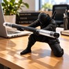 3D Printed Ninja Pen Holder for Desk Organization – Creative