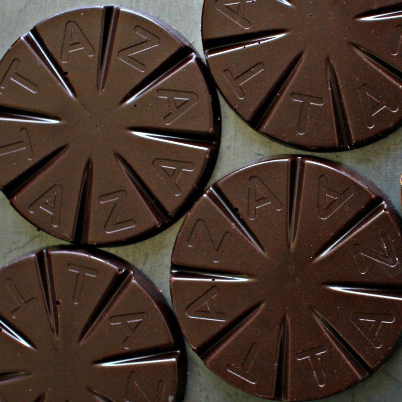 Taza Chocolate Organic Mexicano Disc 55% Dark Chocolate, Coffee, 2.7