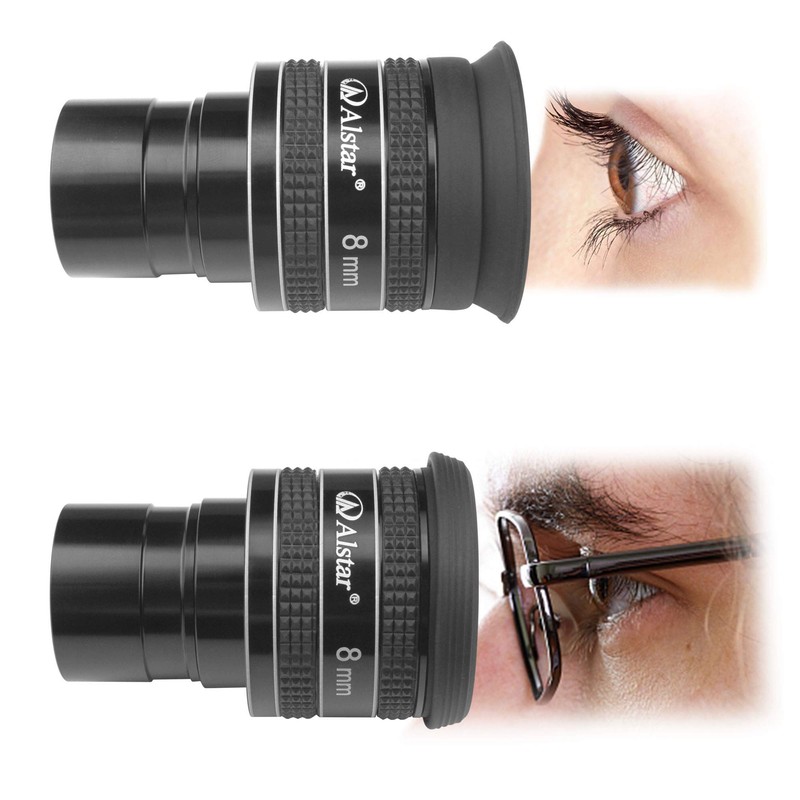 Alstar 1.25" 8mm 58-Degree Planetary Eyepiece For Telescope