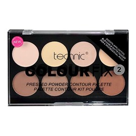 Technic Colour Fix 2 Pressed Powder Contour Palette, 3.5 g, 8 Piece