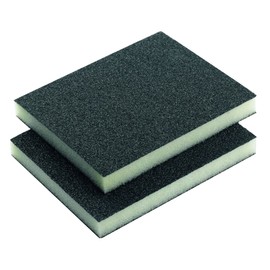 Indasa Double Sided Sponge Sanding Pads P80 Grade (10 Pack) Silicon Carbide
