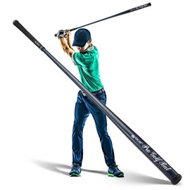 OLE ANDIGO Golf Swing Trainer Pro Golf Bat for Strength Carbon Fiber Golf Swing Training Aid for Increase Distance,Warm-Up Sticks,Golf Stretch Training Tool for Flexibility,Rhythm,Coordination