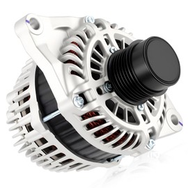 Farrme 11231 Car Alternator Fit for Chrysler 200 11-13/Sebring 07-10/for Dodge Avenger 08-13/Caliber 08-13/Compass Alternator/Patriot 07-17 2.0L 2.4L 115A Automotive Replacement Alternators 04801323AB