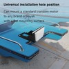 HEURYTEP Aluminium Transom Trolling Motor Mount for Kayaks, 5mm Thickness