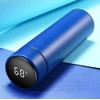 Termo Digital 500ml Inteligente De Acero Inoxidable (Azul)