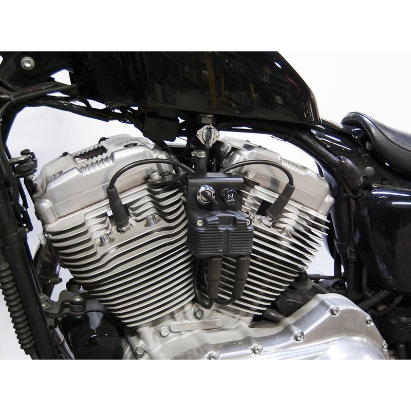 MOTOR ROCK Sportster XL'04-'06 IG Coil Relocation Stay MR-EL019