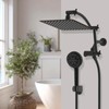 Hibbent All Metal Shower Head, 10'' High Pressure Rain Shower