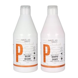 Shampoo Y Bálsamo Multi Proteínas | Sin Parabenos | Sin Sulfatos | Vegano | 600ml Cada Uno