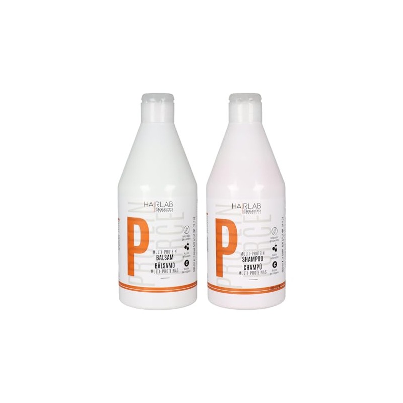 Shampoo Y Bálsamo Multi Proteínas | Sin Parabenos | Sin