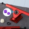 PATIKIL Skateboard-Buchsen, 90A PU Longboard-Truck-Buchsen-Umbausatz für Skateboard-Teile, Lila