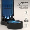 CZPET Automatic Dog and Cat Water Dispenser with Stainless Steel