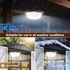 Solar Lights Outdoor Waterproof,396 LED Solar Shed Light Indoor Outdoor