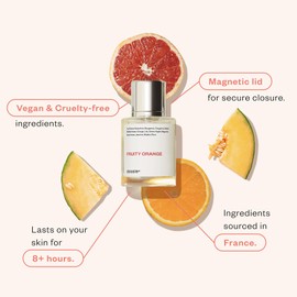 Dossier - Fruity Orange 1.7 Fl oz (50ml) - Perfume Inspired by Clin. Happy - Pure Infused - Paraben Free - Vegan - For Women