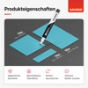 GAUDER Magnetic Labels Writeable - Reusable Magnetic Signs for Writing