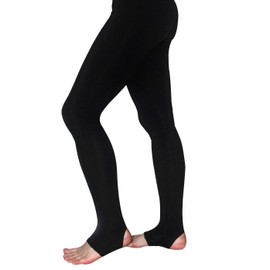 AceAcr Mens Boys Ballet Tights Knit Soft Gymnastic Dance Pants (XX-Large, Stirrup Tights)