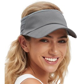 choshion Sun Visor Hats For Men Women Lightweight Portable Stretchy Sun Hat For Running Tennis Golf