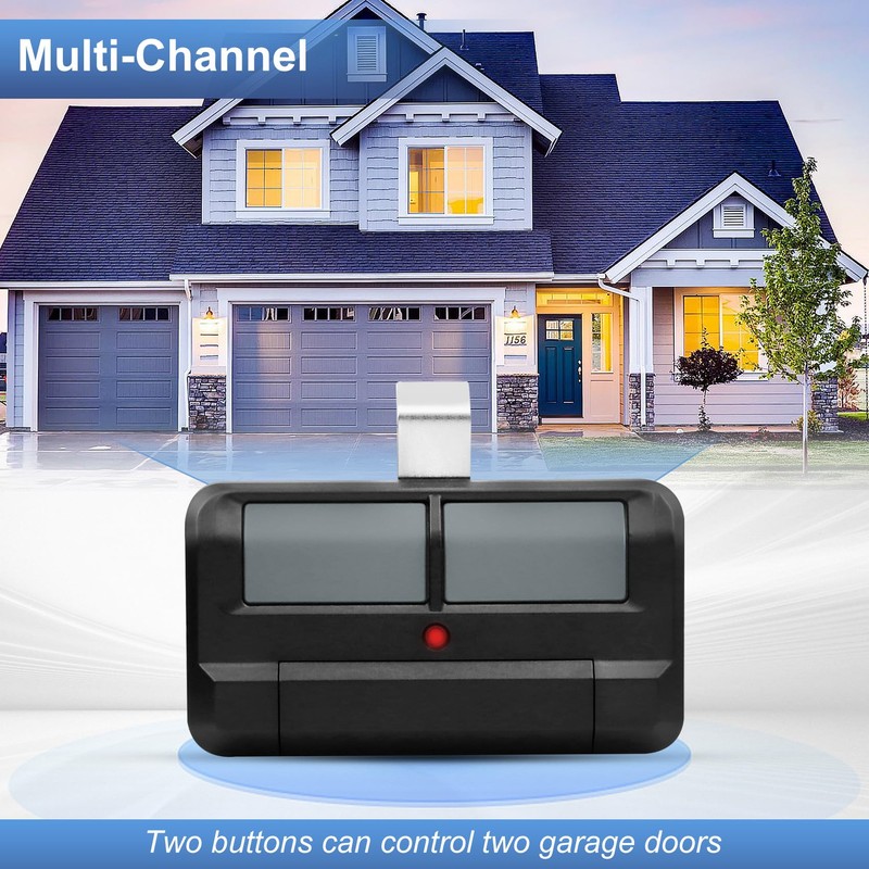 Upgrade 892lT Garage Door Opener Remote for Liftmaster, 2-Button Security+