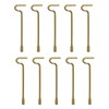 Bedroom/Bathroom Emergency Keys Compatible with Kwikset Interior Levers and Knobs