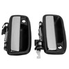 2pcs Car Exterior Door Handle Left Right 6921035030 Electroplating Replacement
