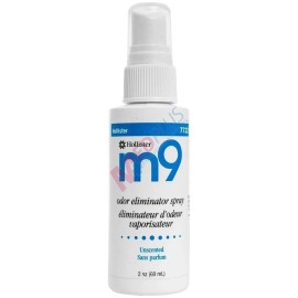 M9 Odor Eliminator 2 oz, Pump Spray Bottle, Unscented, 7732 - Box of 12