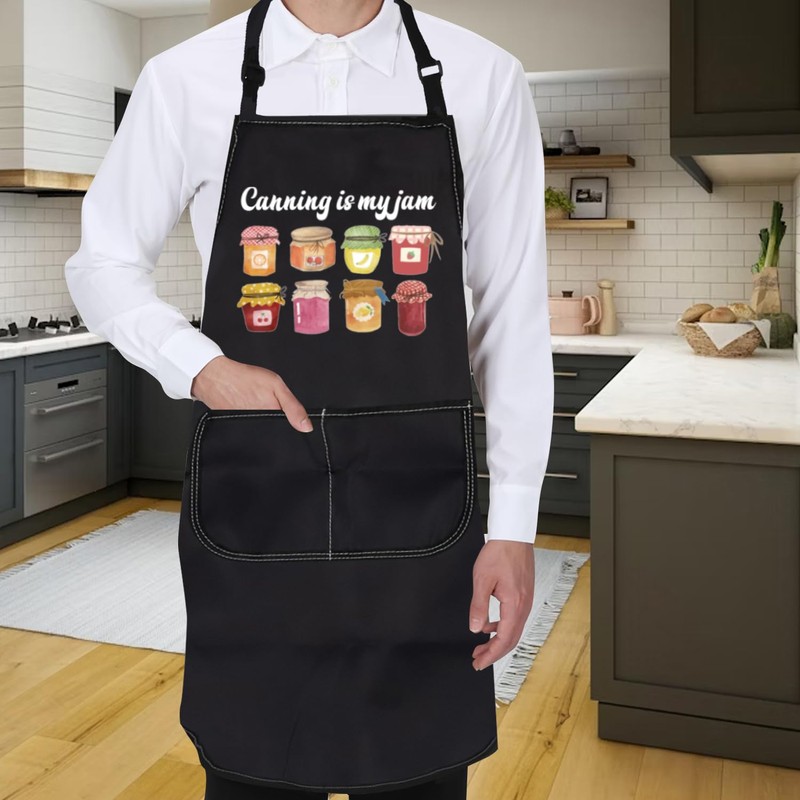 Canning Apron With Pockets Canning Is My Jam Canning Lover