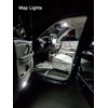 Xpismii 18 Piece 6000K White Expedition LED Interior Light Kit