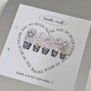 Beautiful Girl Transparent [Handmade Nail Tips] Emily Nail - Almond