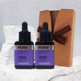 Mediheal PDRN Pore Elasticity Serum 40ml+40ml+gift box special / 메디힐 PDRN 모공 탄력 세럼 40ml+40ml+선물 박스 기획