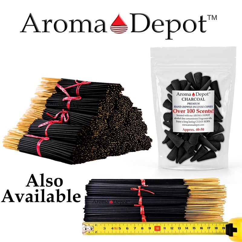 1'' Frankincense & Myrrh Incense Charcoal Cones (Approx. 85-100)