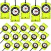 Geiserailie 20 Pcs Acrylic Orienteering Compass Navigation Backpacking Compass Hiking Compass Map Reading Compass Scout Compass for Navigation, Orienteering and Survival Outdoor Exploring, Green