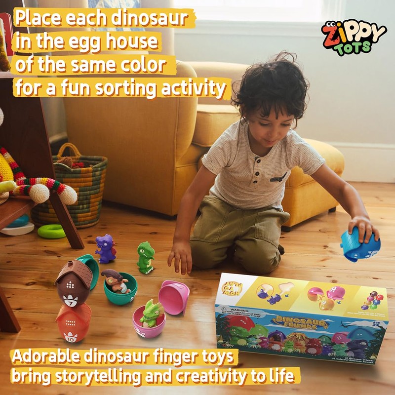 Zippytots Learning Toys for Toddlers 1 2 3 Years Old-Matching