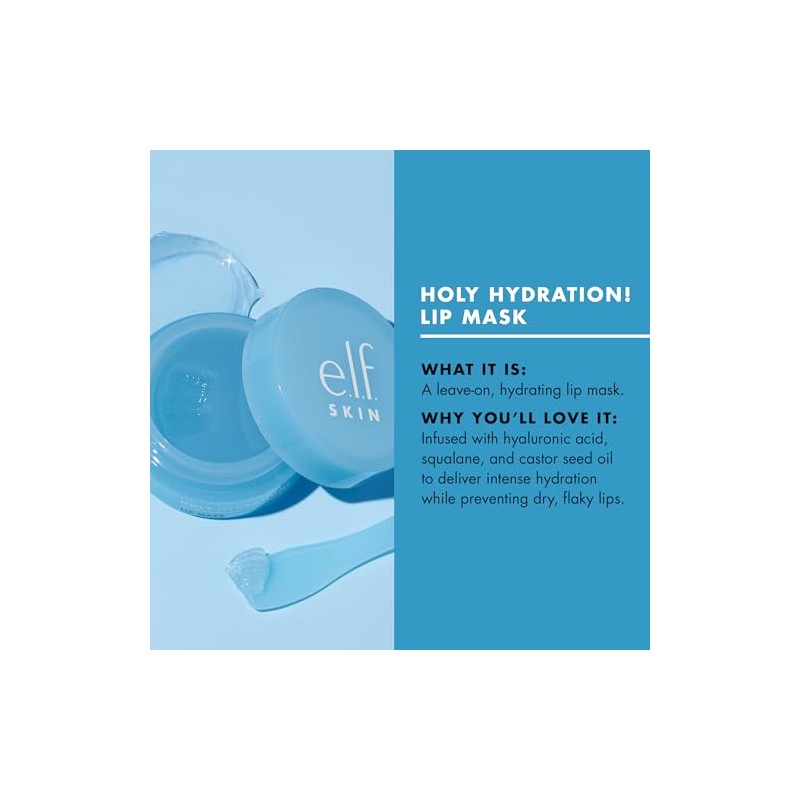 e.l.f. SKIN Holy Hydration! Mascarilla para Labios Sabor Berry